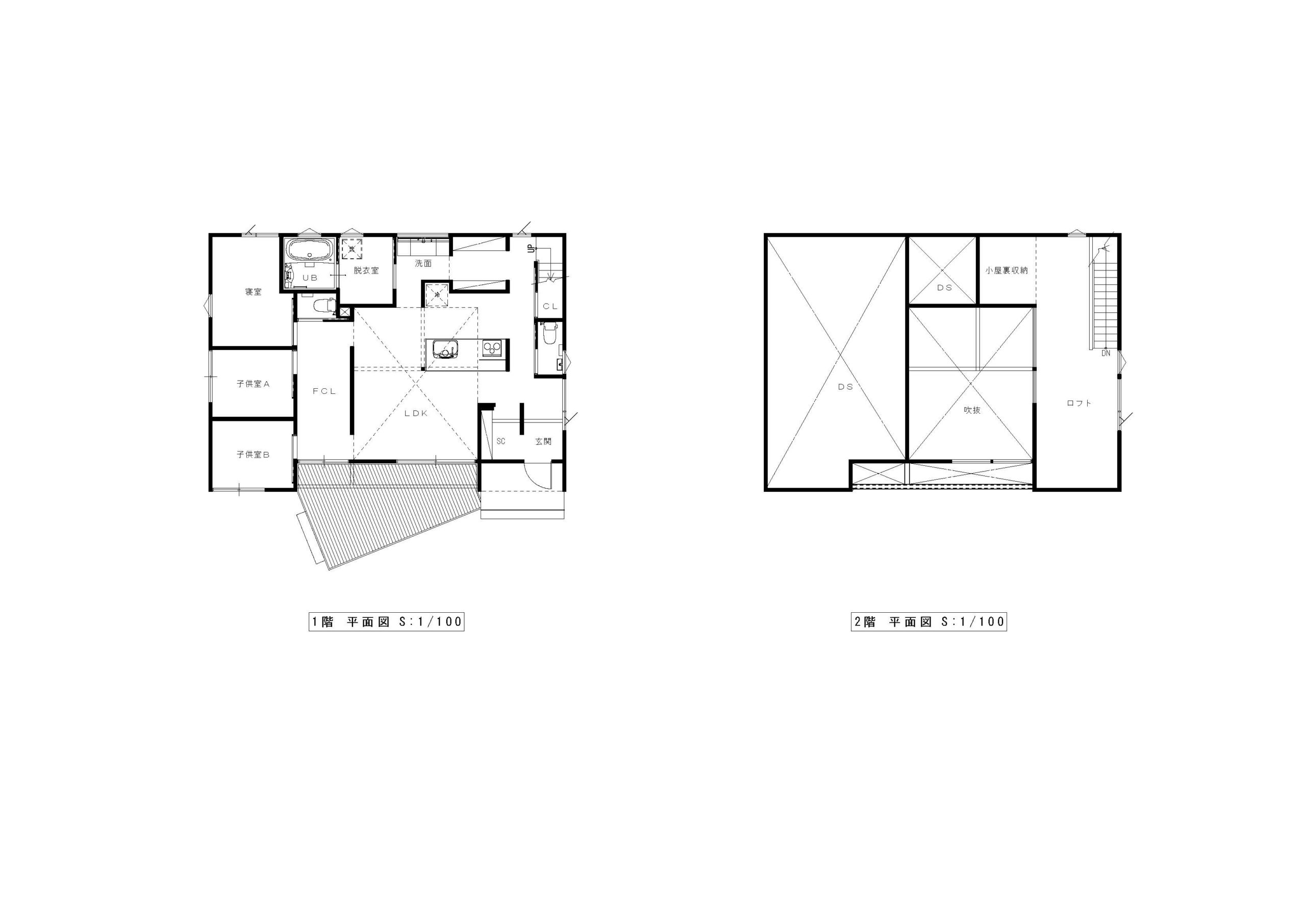 玄関の間取りがおしゃれな注文住宅事例｜栃木の工務店『第一住宅』